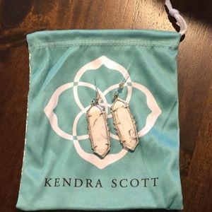 Kendra Scott silver earrings